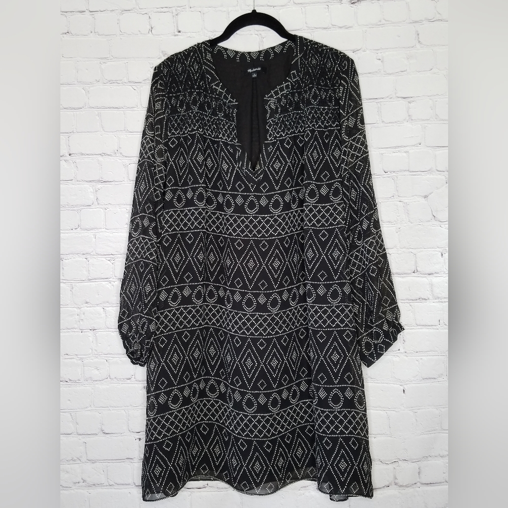 Madewell Tunic Dress Boho Lagnlook Career Office Staple